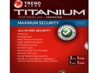 Trend Micro Titanium Maximum Security Antivirus