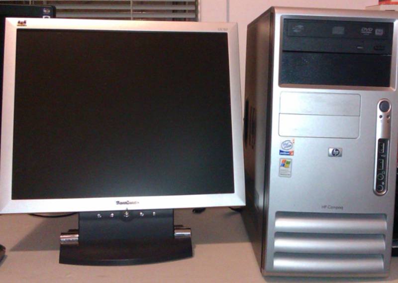 HP Brand PC With 15 LCD Monitor nimbusbd.com large image 0