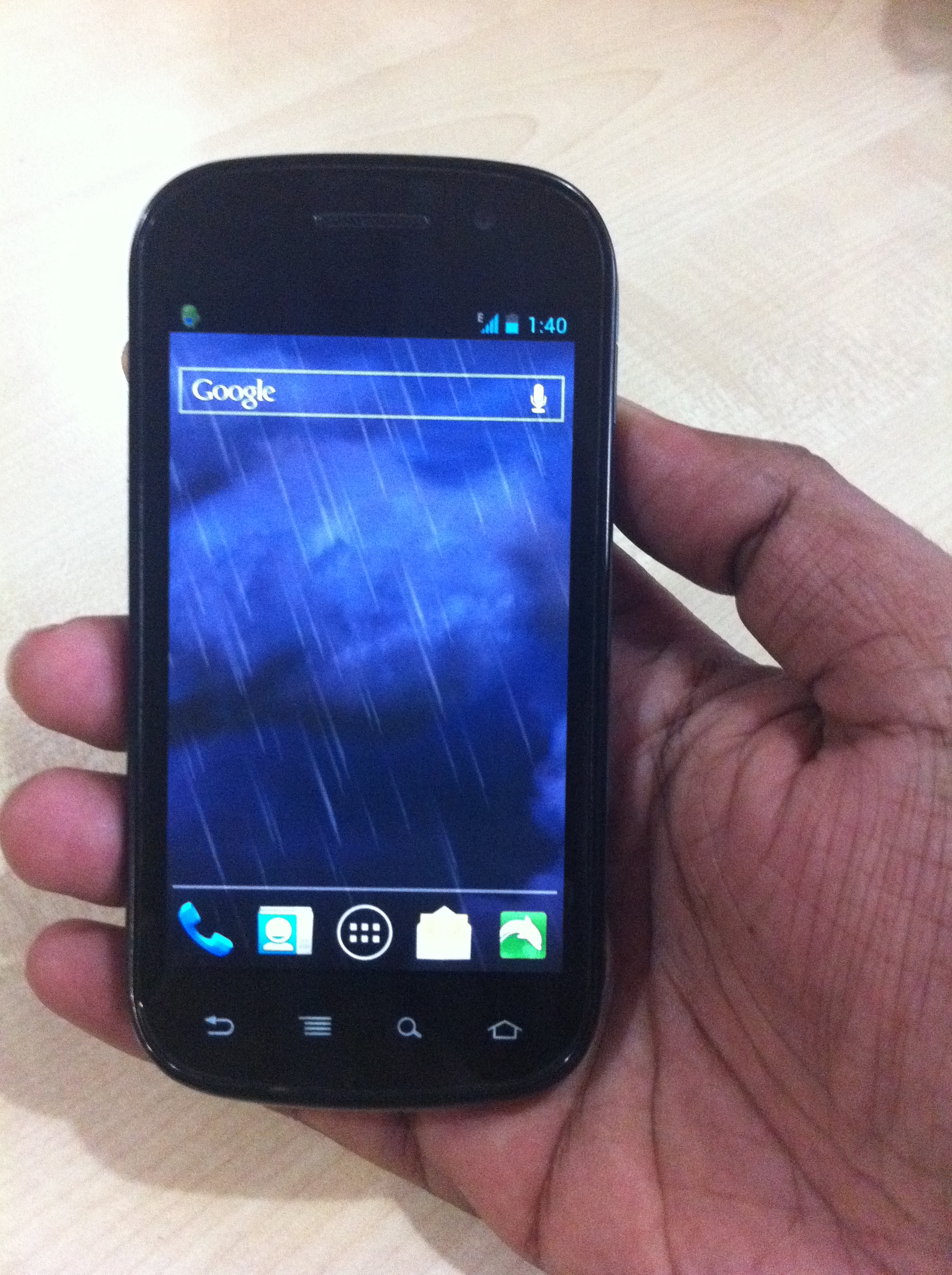 Samsung Google Nexus S with Icecream Sandwitch update large image 1