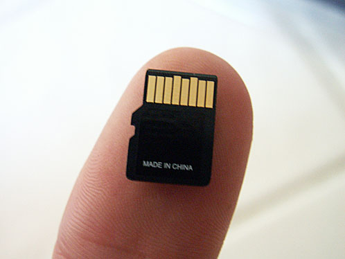 Original 8GB MicroSD Memory card.01764-258612 large image 0