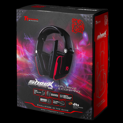 Thermaltake E Sports Shock One Gaming Headset Brand New. large image 1