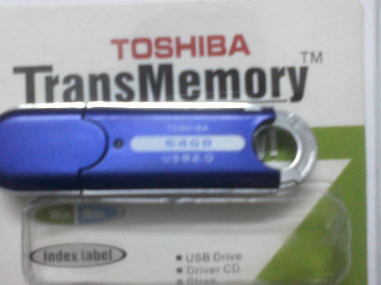 64GB TOSHIBA PENDRIVE MADE IN JAPAN large image 1