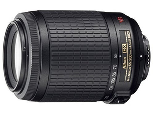 nikon 55-200 lens for sale large image 0