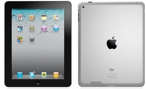 ipad 2 32gb black wifi only with apple headphone large image 1