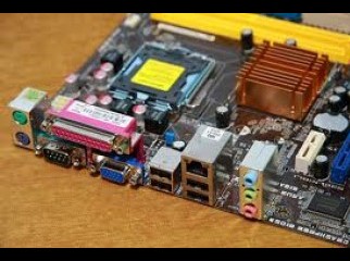 mother board Asus P5qpl-am with 1.3 years warranty...