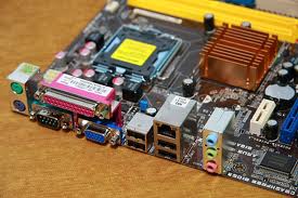 mother board Asus P5qpl-am with 1.3 years warranty... large image 0