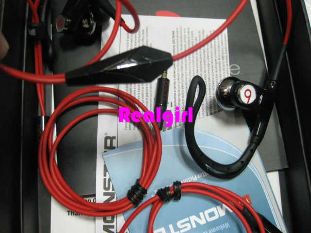 With Mic Monster Power Beats Dr. Dre Earphone Headphone large image 0