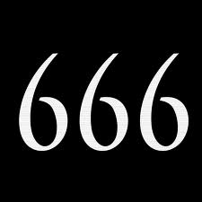 666 Satan T Shirt large image 0