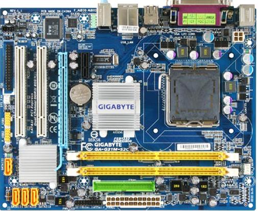 Gigabyte G31M ES2C S2C Motherboard Transcend 5GB DDR2 Ram large image 1