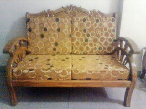 wooden sofa-set large image 0