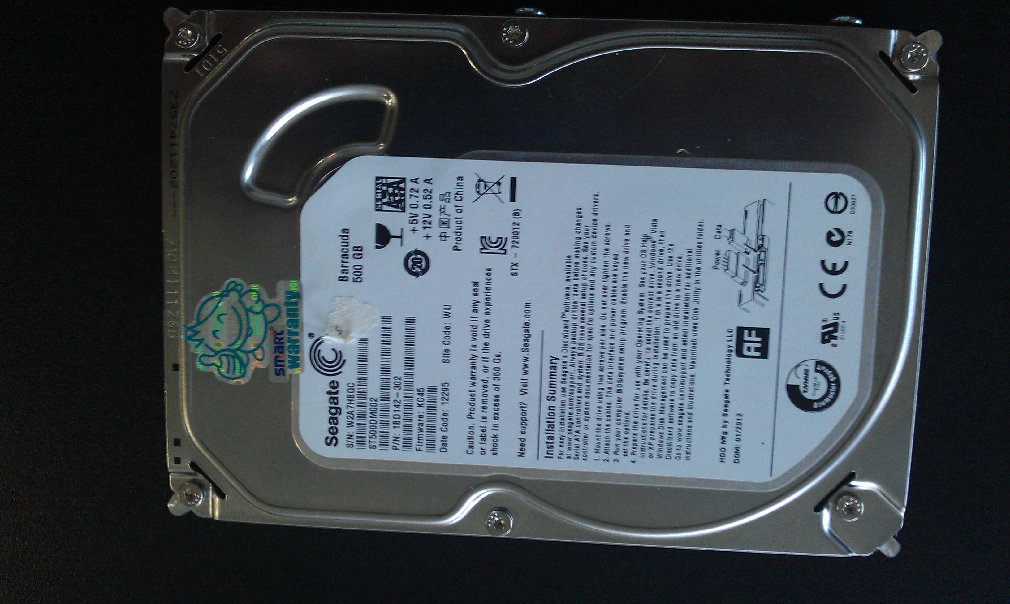 Segate harddisk 500GB samsung Harddisk 160GB large image 0