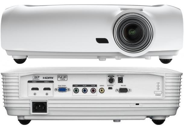 Optoma HD33 1920 x 1080 DLP projector - HD 1080p - 1800 ANSI large image 2