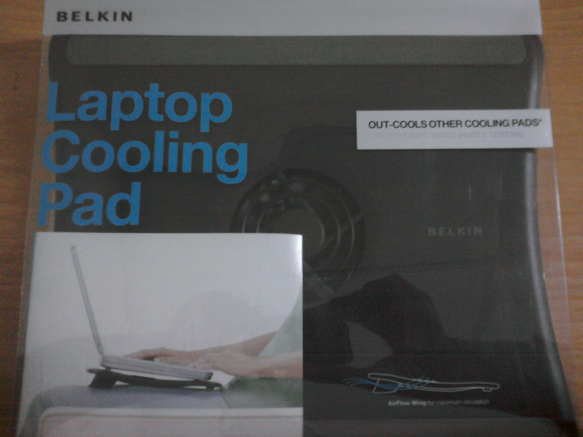 Belkin Laptop Cooling Pad _out-cools other cooling pads new  large image 0