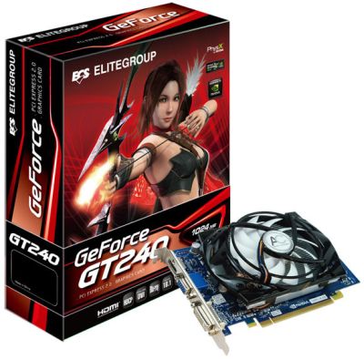Nvidia GeForce GT240 1GB PCI-E- EXTREME GAMING Graphics Card large image 0