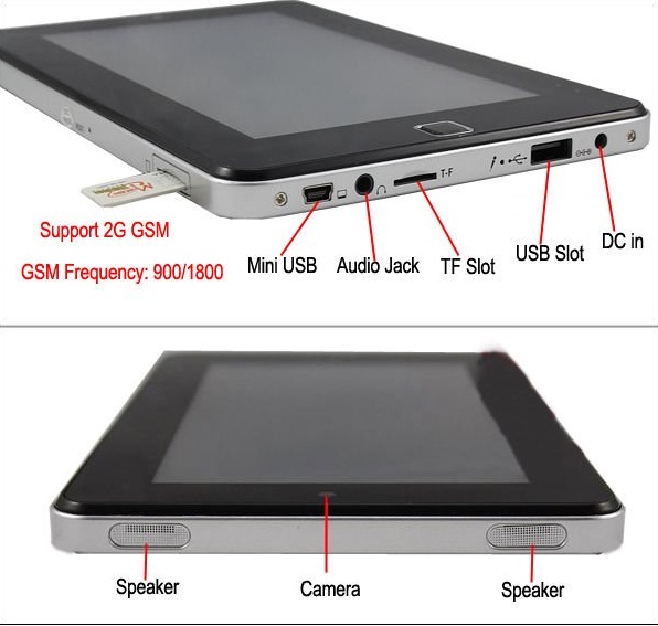 7 Inch 3 in one Tablet PC With SIM Option large image 1