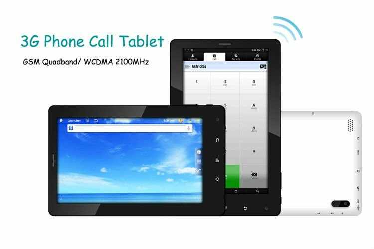 GSM Tablet PC with Duel Core processor 1.2 GHz large image 1