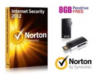 Norton Internet Security with a free 8 gb pendrive