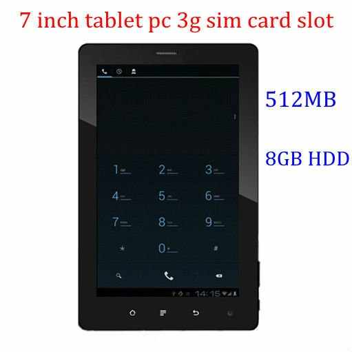 Android 4.0.3 Duel Core 1.2 Capacitive Touch GSM PH tab large image 1