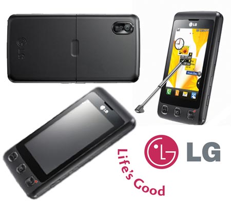LG KP 500 touch multimedia featured with 3 Mega Pxl Camera large image 2