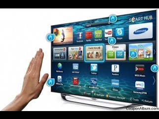 Samsung ES8000 55 Inch 3D LED Smart TV With 1 Pair 3D Glass