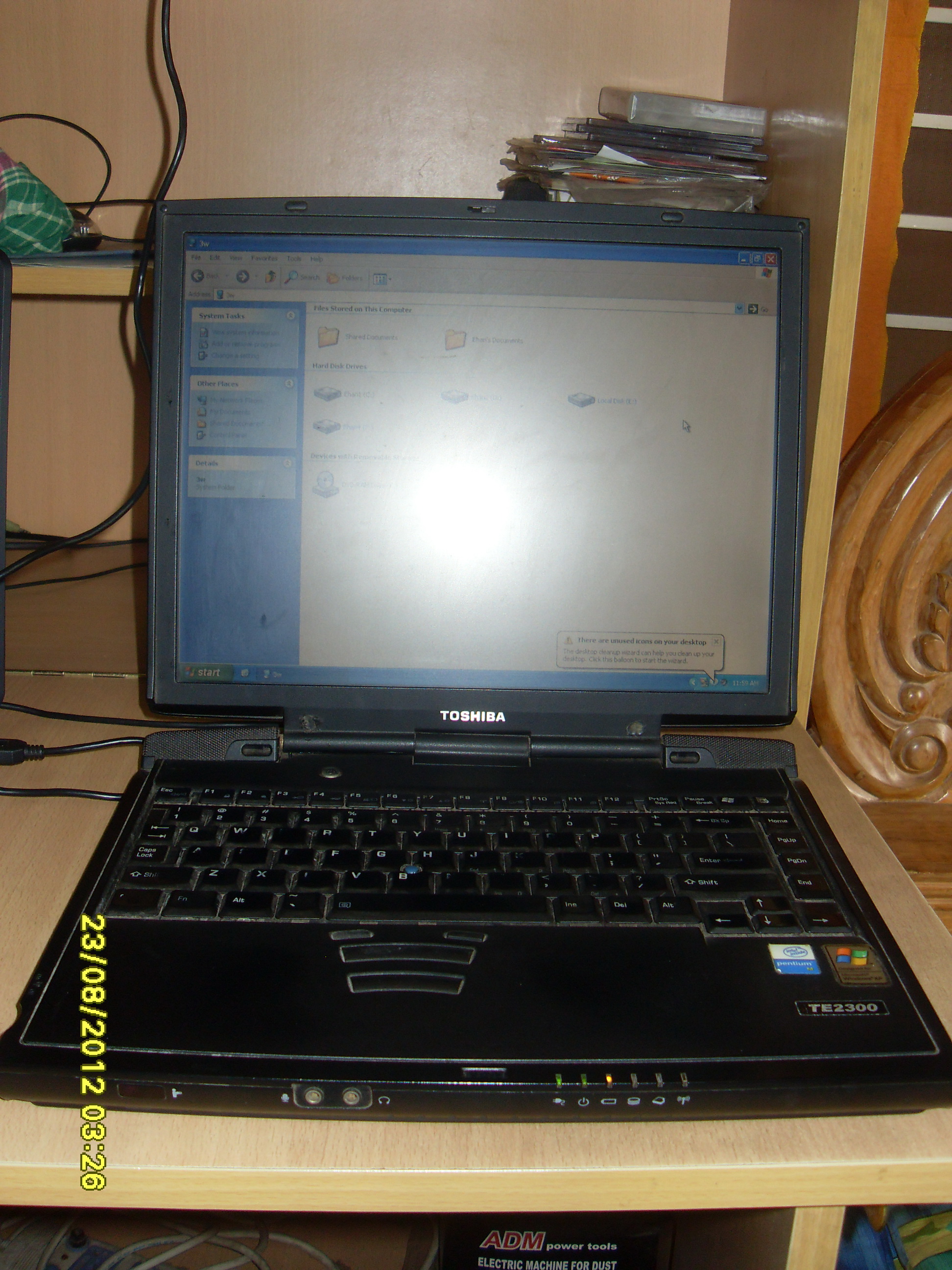 Laptop - Toshiba TE2300 P-M-1.4GHz large image 0