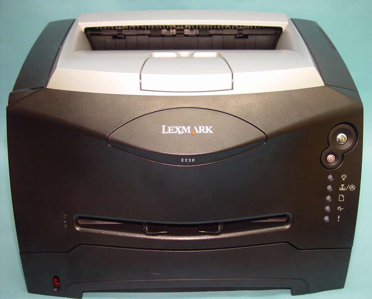 lexmark E230 monochrome laser printer large image 0