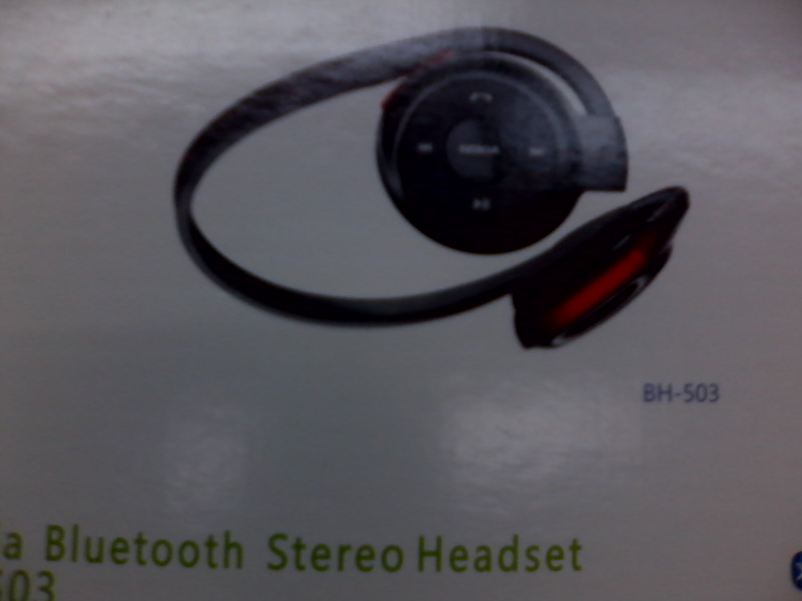 BLUTOOTH HEADSET FOR NOKIA bh -505 bh -503 bh -908 large image 0