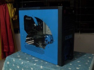 AFFORDABLE GAMING DESKTOP WITH MODIFIED CASING