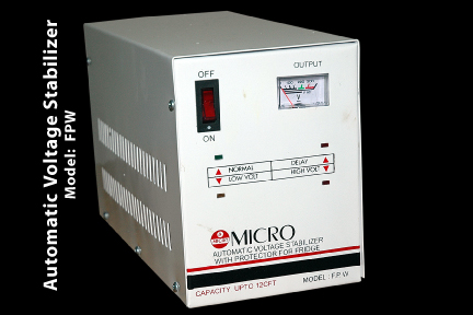 MICRO Automatic Voltage Stablizer For Fridge large image 0