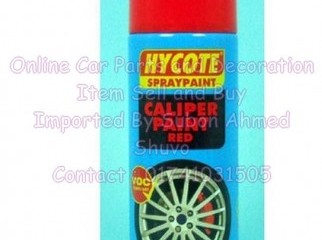 Hycote Red Caliper Paint Brake Spray Paint High Temp 400ml