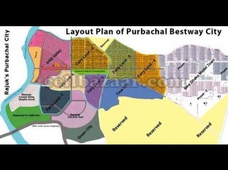 re sale land inside Purbachal Bestway City 