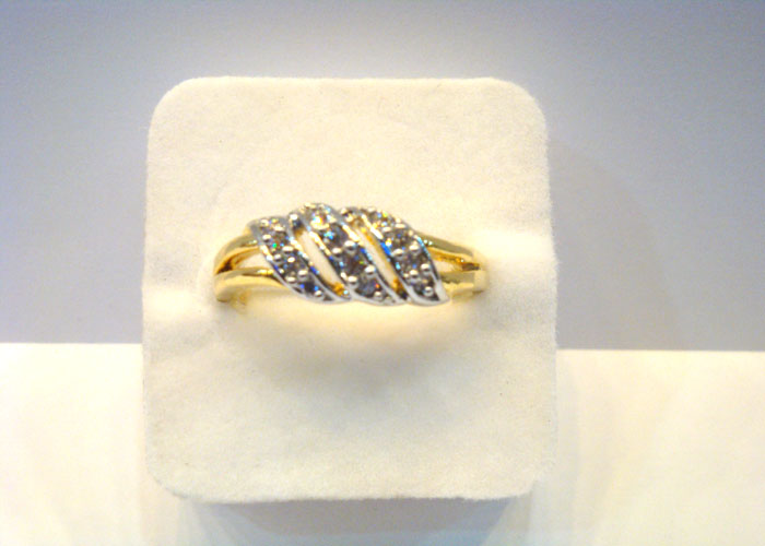 Finger Ring-131 American Diamond  large image 0
