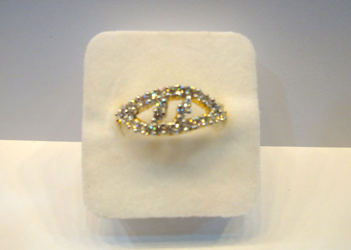Finger Ring-132 American Diamond  large image 0
