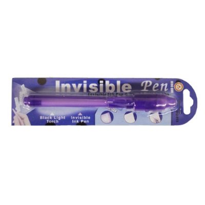 INVISIBLE PEN WITH BLACK LIGHT large image 2