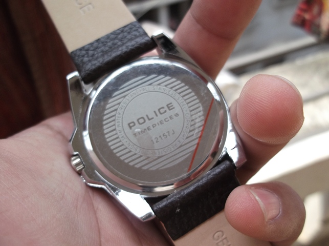 POLICE - Date Window Watch - Rare Edition- Came from USA  large image 1