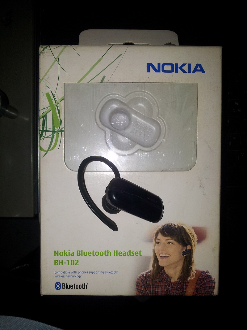 Nokia bluetooth headset BH-102  large image 0