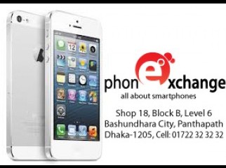 APPLE IPHONE 5 NOW ON PHONE EXCHANGE IN BASHUNDHARA CITY