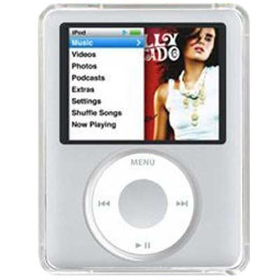 Ipod Nano 3G with charger and headphone 4GB . white color large image 0