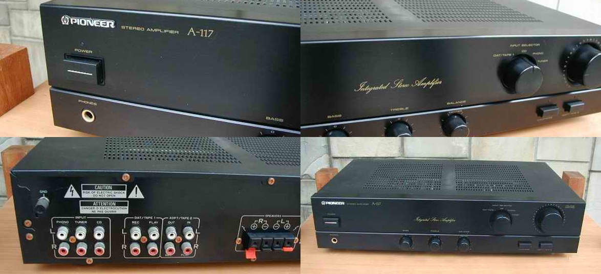  Pioneer sterio Intrgrated Amplifier black Color Vintage large image 0