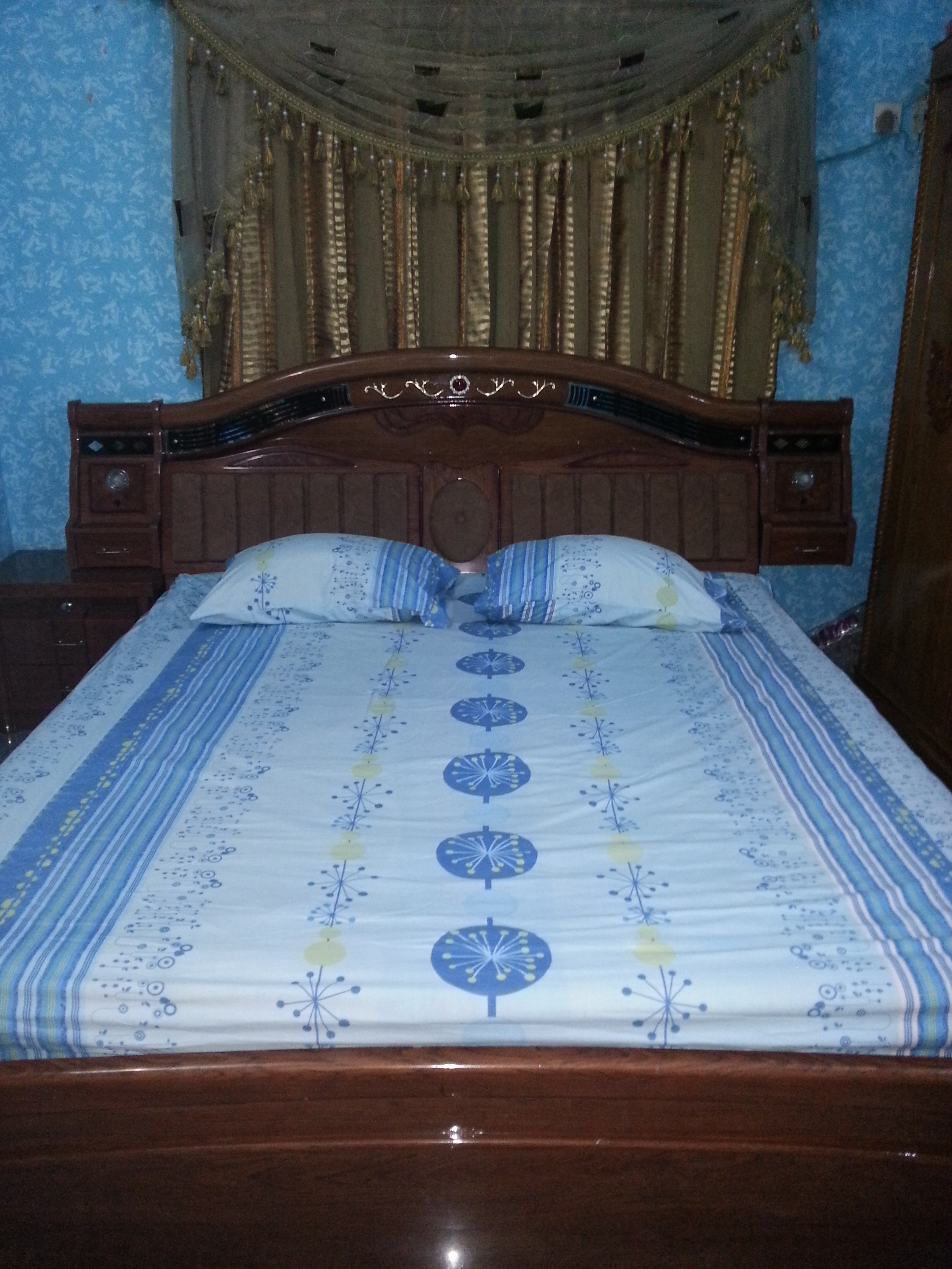 Luxury Double Bed imported from china large image 0