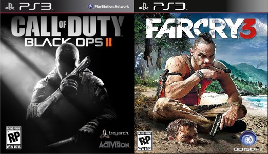 All Latest PS3 Games on 3.55 inc. FC 3 BO 2 AC 3 NFS MW large image 0