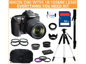 Brand New Nikon D90 12.3MP DSLR Camera large image 0