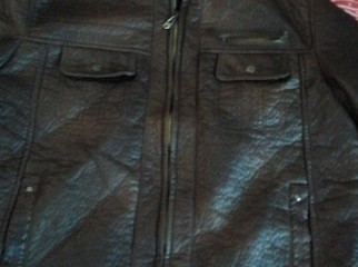 geuine 100 leather winter coat for men