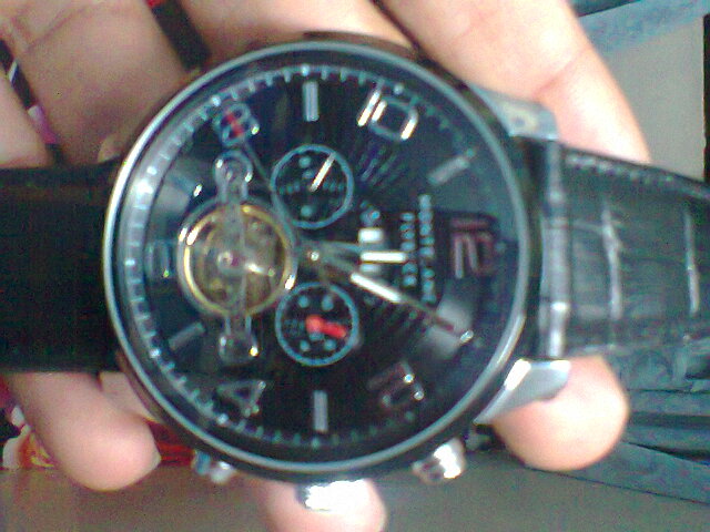 Montblanc FlyBack PENDULAM ful automatic choronograph watch. large image 0