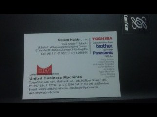 TOSHIBA All kind of photocopier machines fax shedders etc
