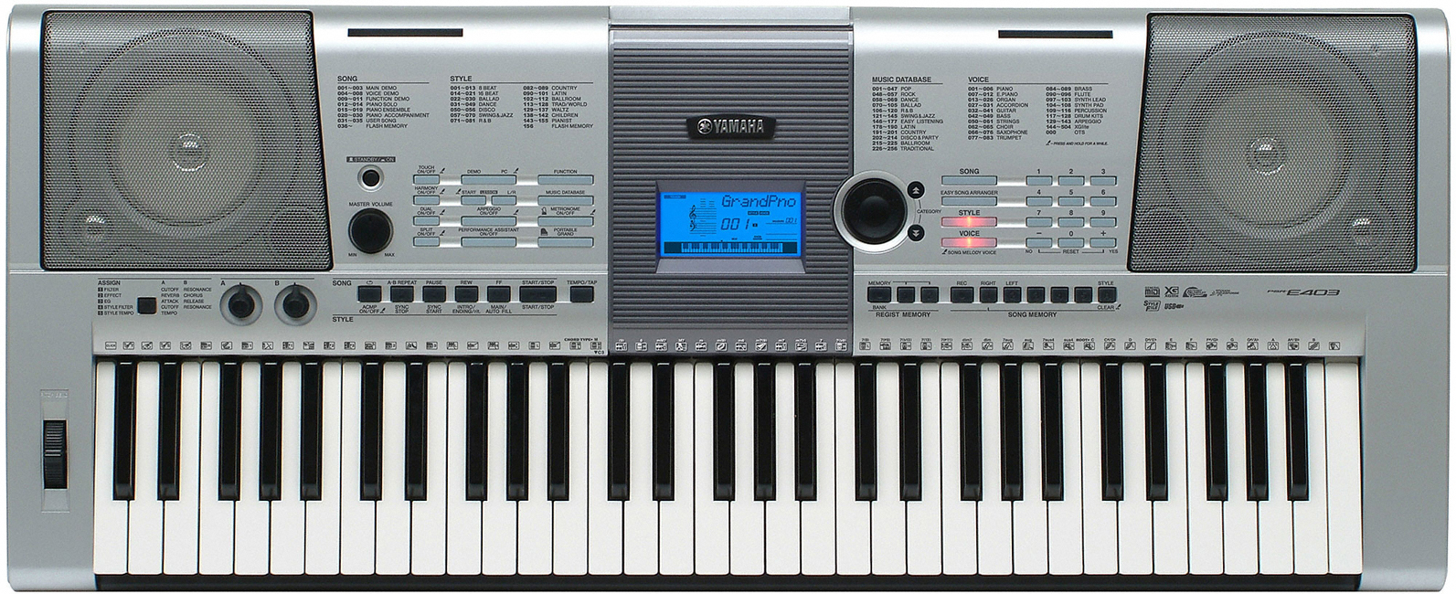 Yamaha PSR-E403 Electronic Keyboard large image 0