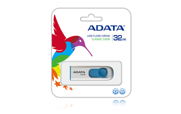 ADATA C008 32GB Pen drive life time warranty large image 0