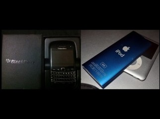 Blackberry Bold 9790 n ipod