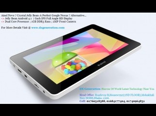 Novo7 Crystal 8GB Dual Core IPS Jelly Bean Tab_Limited Offer