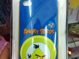 Minson Case For IPhone 4 4S Angry Birds White 